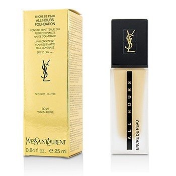 saint laurent all hours foundation spf 20 - # bd25 warm beige