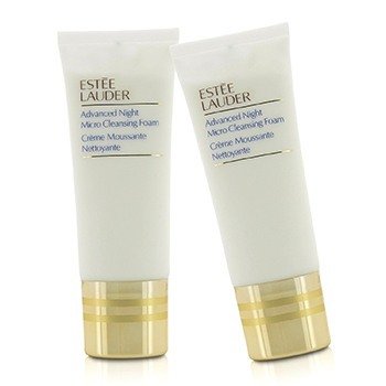 雅诗兰黛 advanced night micro cleansing foam duo pack 2x100ml/3.