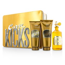 Liz Claiborne Curve Kicks Coffret: Eau De Toilette Spray 100ml/3.4oz + Body Lotion 100ml/3.4oz + Shower Gel 100ml/ 3pcs