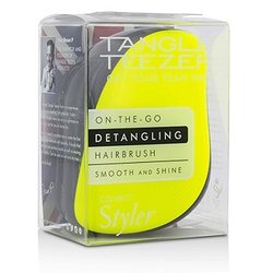 Tangle Teezer Compact Styler On-The-Go Detangling Hair Brush - # Lemon Zest 1pc