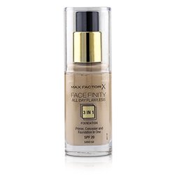Max Factor Face Finity All Day Flawless 3 in 1 Foundation SPF20 - #60 Sand 30ml/1oz