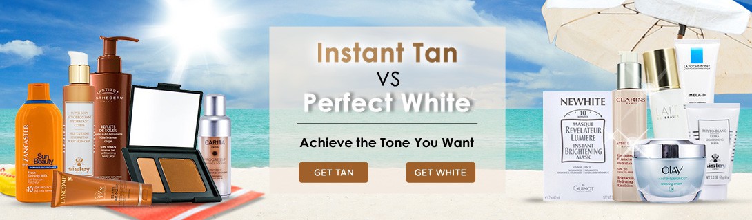 Get tan get white - banner