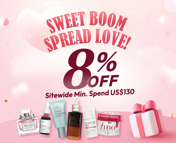 Sweet Boom Spread Love! Sitewide 8% Off