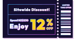 Weekend Fever! Sitewide 12% OFF