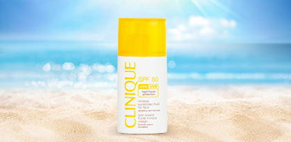 Clinique Mineral Sunscreen Fluid For Face SPF 50
