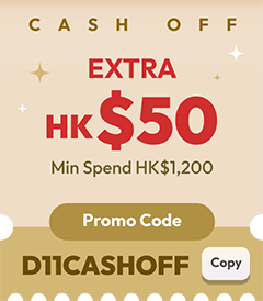 Cash off Extra HK$50