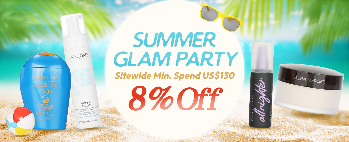 With sitewide discount & irresistible perks, the Strawberrynet Summer Glam Party is your one-stop destination for beauty deals that’ll keep you glowing all season long. Join the celebration and shop now!