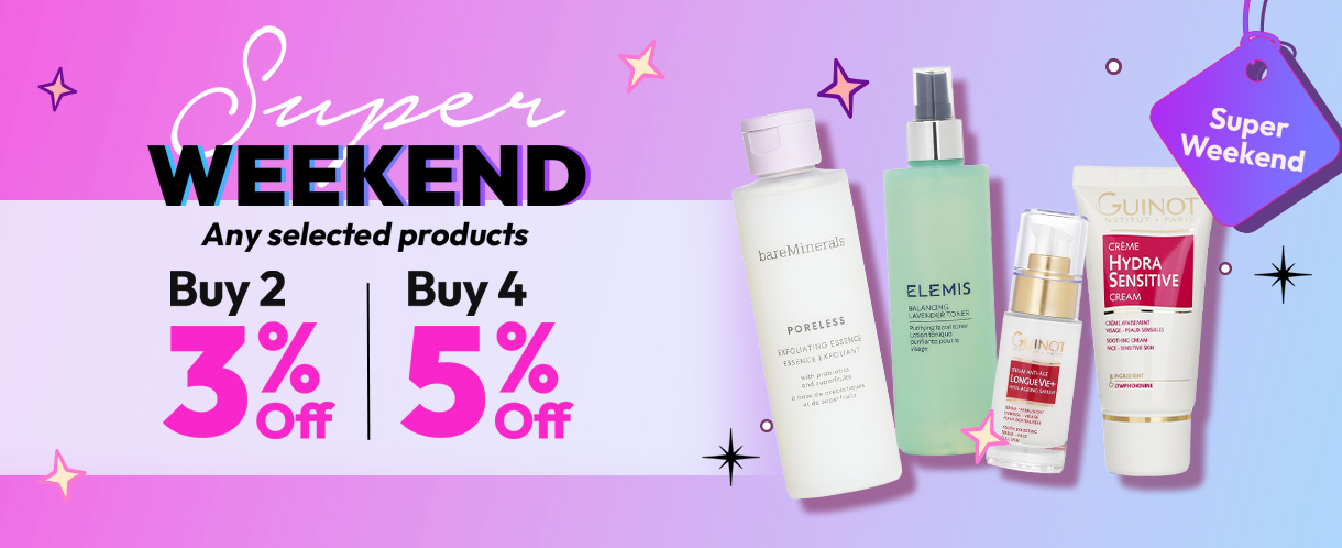 Super Weekend Flash Sale is here! For a limited time only, enjoy exclusive discounts on any selected products. Buy 2 and get 3% off, or go big with 4 items to unlock 5% off! It’s the perfect chance to stock up on your favorites. Shop Now!