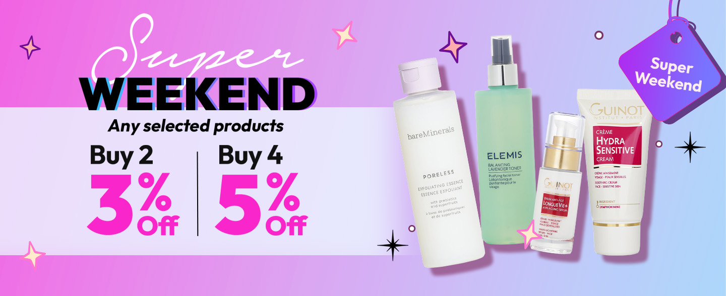 Super Weekend Flash Sale is here! For a limited time only, enjoy exclusive discounts on any selected products. Buy 2 and get 3% off, or go big with 4 items to unlock 5% off! It’s the perfect chance to stock up on your favorites.  Shop Now!