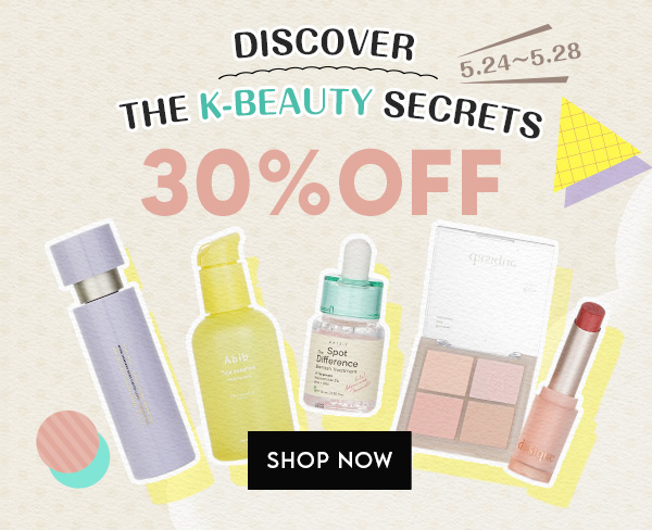 5.24～5.28 K-BEAUTY 30%OFF!