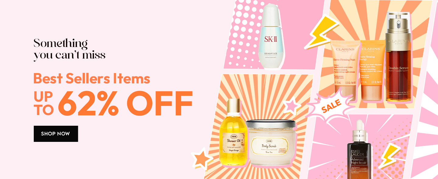 Good news! Snag best seller items of high-end brands with up to 62% off discount!SHOP NOW!