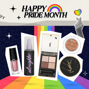 Happy Pride Month​: Extra 3% off​ for Selected Make-up​ 