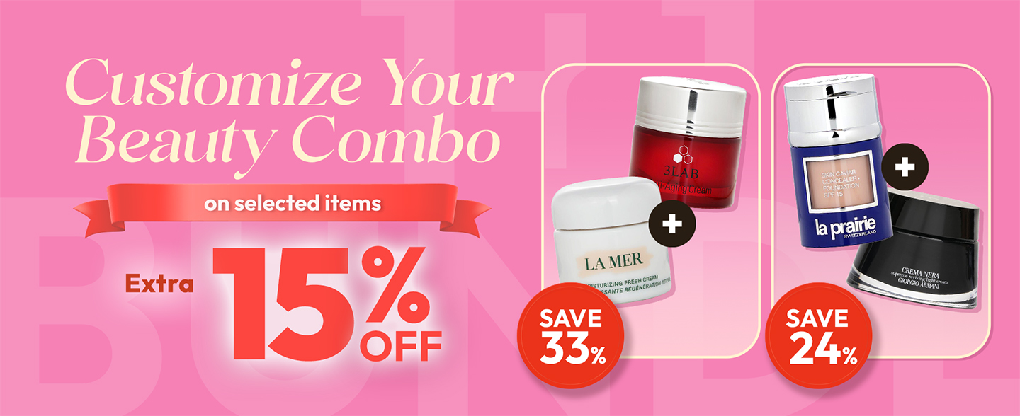 Enjoy Extra Discount to unleash your inner beauty alchemist by choosing from Group A & B and create a personalized formula that suits your style at Strawberrynet! 