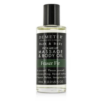 Demeter Fraser Fir Massage & Body Oil 60ml/2oz