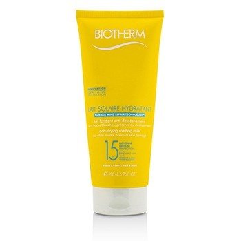 Biotherm Lait Solaire Hydratant Anti-Drying Melting Milk SPF 15 - For Face & Body 200ml/6.76ml