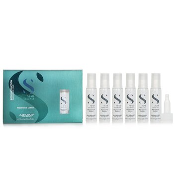 AlfaParf Semi Di Lino Reconstruction Reparative Lotion (Damaged Hair) 6x13ml/0.44oz