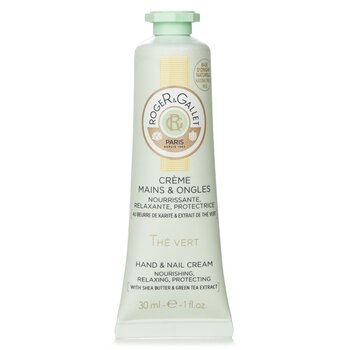 Roger & Gallet Green Tea (The Vert) Hand & Nail Cream 30ml/1oz