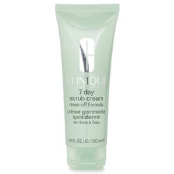 Clinique 7 Day Scrub Cream Rinse Off Formula ( Krim Pengelupas & Bilas) 100ml/3.4oz