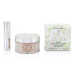 Clinique Blended Face Powder + Brush -03 Transparency; Premium price due to scarcity 35g/1.2oz
