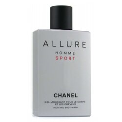 Chanel Sabonete Líquido Allure Homme Sport Hair & Body Wash (Feito nos USA) 200ml/6.8oz