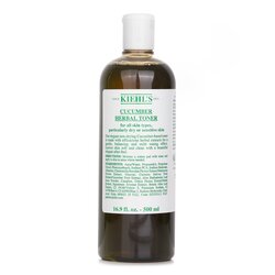 Kiehl's Pleťová voda bez alkoholu s okurkou a bylinami Cucumber Herbal Alcohol-Free Toner ( Dry or Sensitive Skin ) 500ml/16.9oz