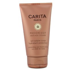 Carita Progressif Beskyttende & Fuktighetsgivende Solmelk for Kroppen SPF 20 150ml/5oz