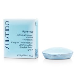 Shiseido Pureness Matifying Compact Oil Free Foundation SPF15 (Case + Refill) - # 20 Light Beige 11g/0.38oz