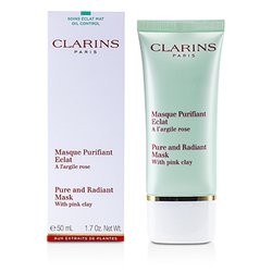 Clarins Truly Matte Pure & Radiant Mask With Pink Clay 50ml/1.7oz
