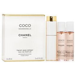 Chanel Woda perfumowana EDP Twist & Spray Coco Mademoiselle 3x20ml/0.7oz