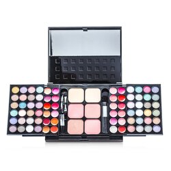 Cameleon Комплект Гримове 396 ( 48х Сенки за Очи, 24х Грим за Устни, 2х Пресована Пудра, 4х Руж, 5х Апликатори )
