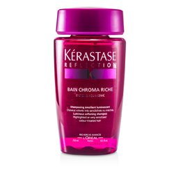 Kerastase Reflection Bain Chroma Riche Luminous Softening Shampoo (For Highlighted or Very Sensitised Color-Treated Hair) 250ml/8.5oz