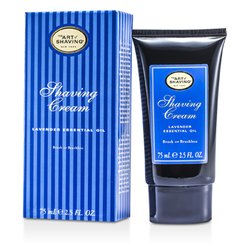 The Art Of Shaving Lawendowy krem do golenia do wrażliwej skóry Shaving Cream - Lavender Essential Oil For Sensitive Skin 75ml/2.5oz