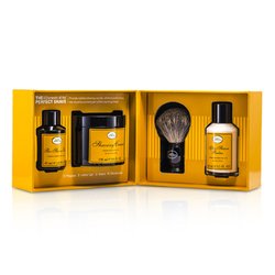 The Art Of Shaving Los 4 Elementos De La Afeitada Perfecta - Lemon (Aceite Pre Afeitada + Crema Afeitar + Bálsamo Después de Afeitar + Brocha) 4pcs
