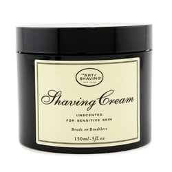 The Art Of Shaving Creme de barbear - Sem perfume ( para Pele sensível ) 150ml/5oz