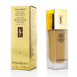 Yves Saint Laurent Teint Resist Long Wear Transfer Resistant Foundation SPF10 (Oil Free) - #06 Gold Beige 30ml/1oz