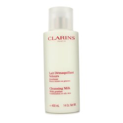 Clarins Leite de limpeza - Cleansing Milk - Pele oleosa ou mista 400ml/13.9oz