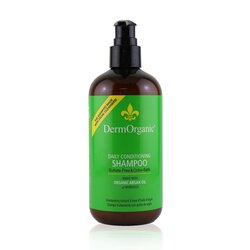 DermOrganic Shampoo Argan Oil Sulfate-Free & Color-Safe 350ml/12oz