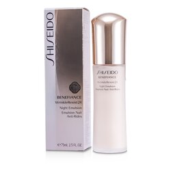 Shiseido Benefiance WrinkleResist24 مستحلب ليلي مضاد 75ml/2.5oz
