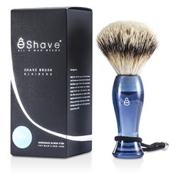 EShave Кисточка для Бритья с Серебристым Напылением - Голубой 1pc