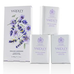 Yardley London English Lavender Luxury Soap 3x100g/3.5oz