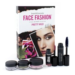 BareMinerals BareMinerals Face Fashion Collection - The Look Of Now Pretty Wild (Blush + 2x Eye Color + Mascara + Lipcolor) 5pcs