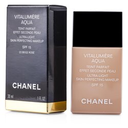 Chanel Vitalumiere Aqua Ультралегка Основа під Макіяж SPF 15 - # 22 Beige Rose 30ml/1oz