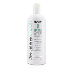 Rusk Wygładzająco-nabłyszczający szampon do włosów z keratyną Deepshine Smooth Keratin Care Smoothing Shampoo 1000ml/33.8oz