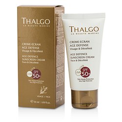 Thalgo Protetor solar Age Defense Sunscreen Cream SPF 50+ 50ml/1.69oz