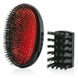 Mason Pearson Boar Bristle - Екстра Велика Військова Щітка для Волосся з Натуральної Щетини Великого Розміру (Темний Рубін) 1pc