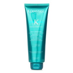 Kerastase Resistance Bain Therapiste Bálsamo en Champú Fiber Quality Renewal Care (Para Cabello Muy Dañado, Muy Procesado) 450ml/15oz