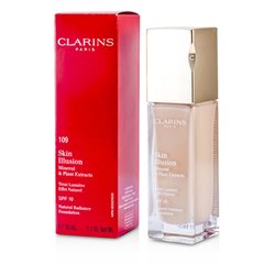 Clarins Skin Illusion Natural Radiance Foundation SPF 10 - # 109 Wheat 30ml/1.1oz