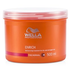 Wella Enrich Moisturizing Treatment For Dry & Damaged Hair (Fine/Normal) 500ml/16.7oz