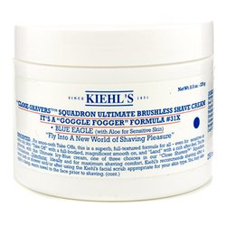 Kiehl's Ultimate Brushless Shave Cream - Blue Eagle (Jar) 226g/8oz