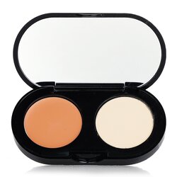 Bobbi Brown Kremowy korektor z pudrem prasowanym New Creamy Concealer Kit - Honey Creamy Concealer + Pale Yellow Sheer Finished Pressed Powder 3.1g/0.11oz